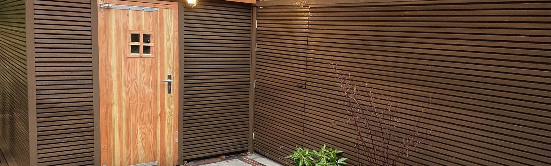 Renovatie schuur en schutting