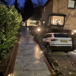 Tuinverlichting oprit